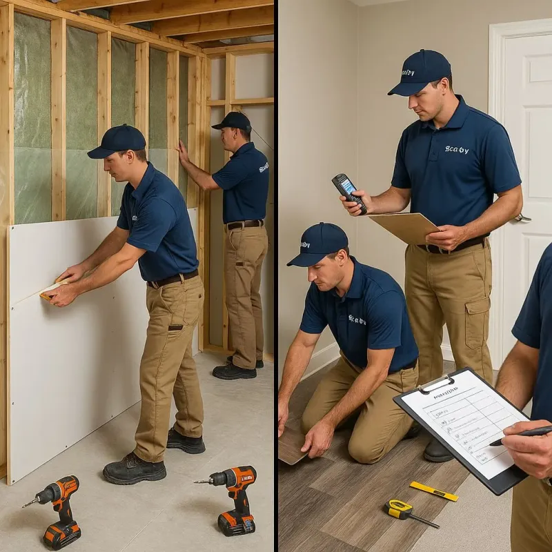 Repairs and Reconstruction process in South San Francisco, CA