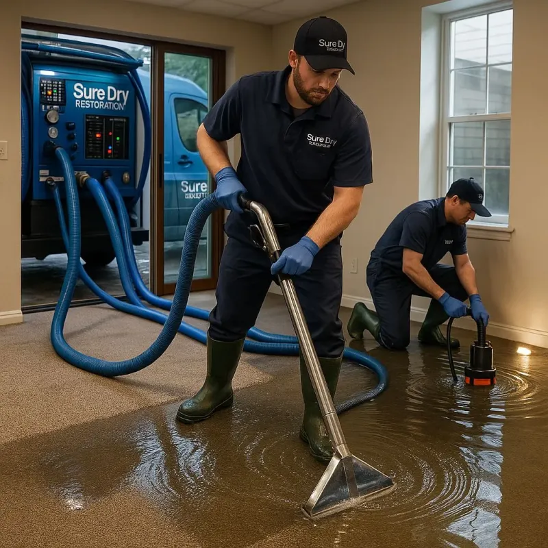 Water Extraction and Removal process in South San Francisco, CA